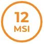 Hasta 12 meses Sin intereses